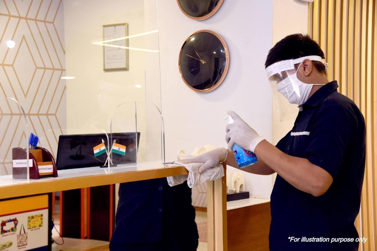 Vaccinated Staff- SPOT ON 74228 Galaxy Comforts Hotel Narasimharaja Puram Exterior foto